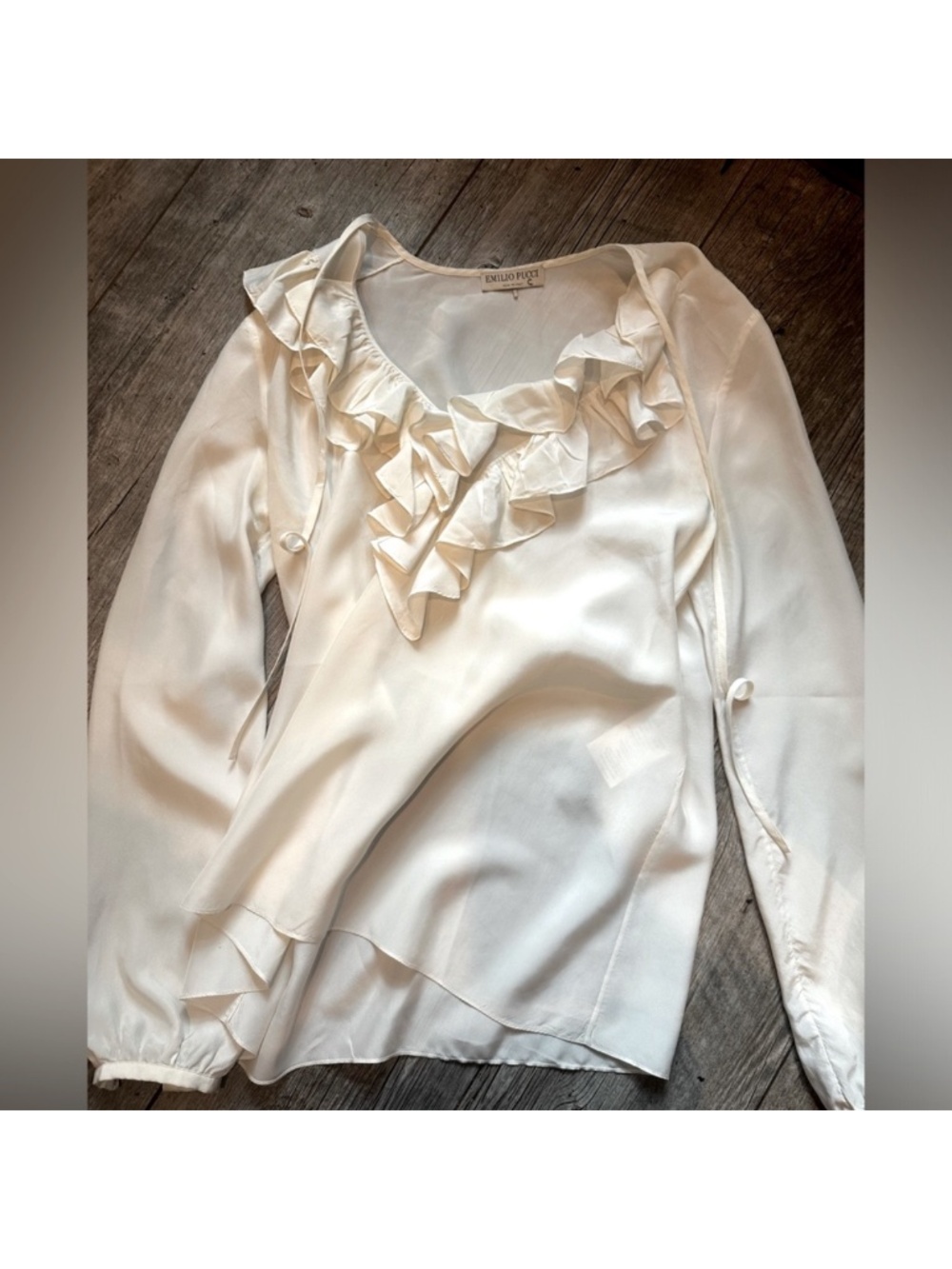 Emilio pucci sz 6 blouse
